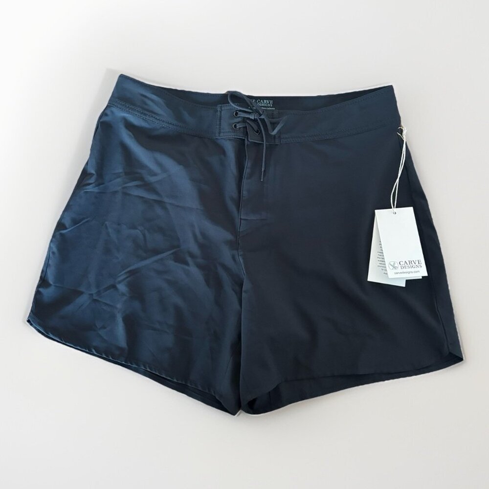 Carve Designs Boardshort Noosa 2.0 Beach Pool Resort Vacay Athletic Size 12 NWT